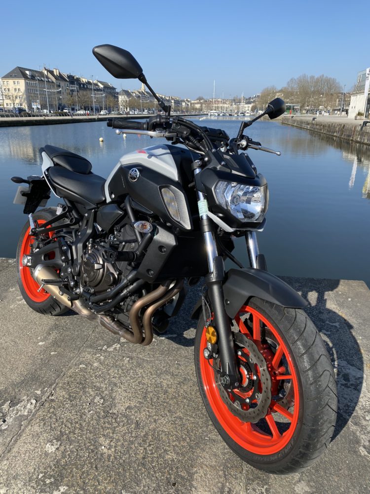 YAMAHA MT 07 A A2 www.normandybike